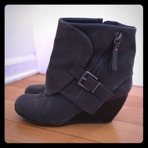 Blowfish wedge boots.  .